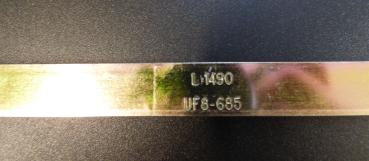 Preview: GU Bandseite Mittelverschluß 8-685 2 Zapfen / 1 Pilzzapfen