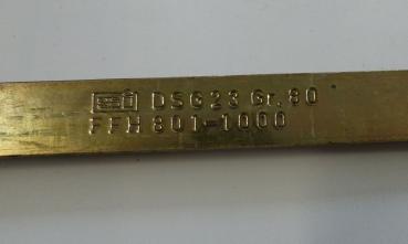 Preview: Siegenia Stulpgetriebe DSG23 Gr 80 mit Ausstoß