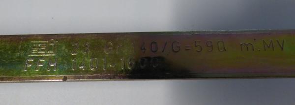 Siegenia Fenstergetriebe 23 Gr140 GS590 mit Schwinge