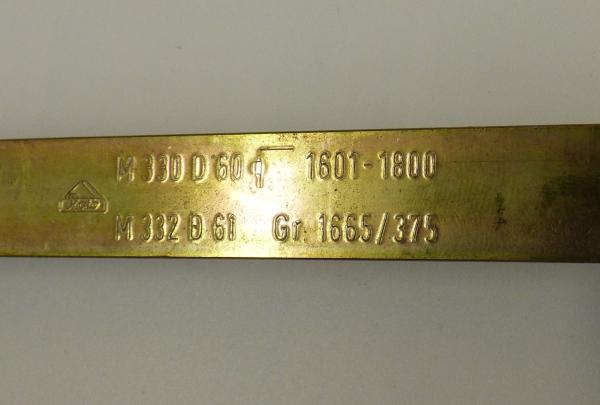 Roto Fenstergetriebe Stulpflügelgetriebe M332 Gr 1665