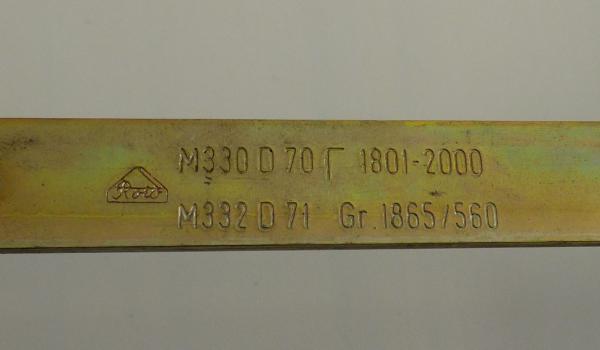 Roto Fenstergetriebe Stulpflügelgetriebe M332 Gr 1865