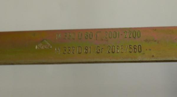 Roto Fenstergetriebe Stulpflügelgetriebe M332 Gr 2065