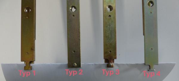 Selve Mittelverschluss Typ4 -repariert- Länge 790 mm